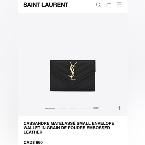 YSL Wallet - Picture 1 of 10